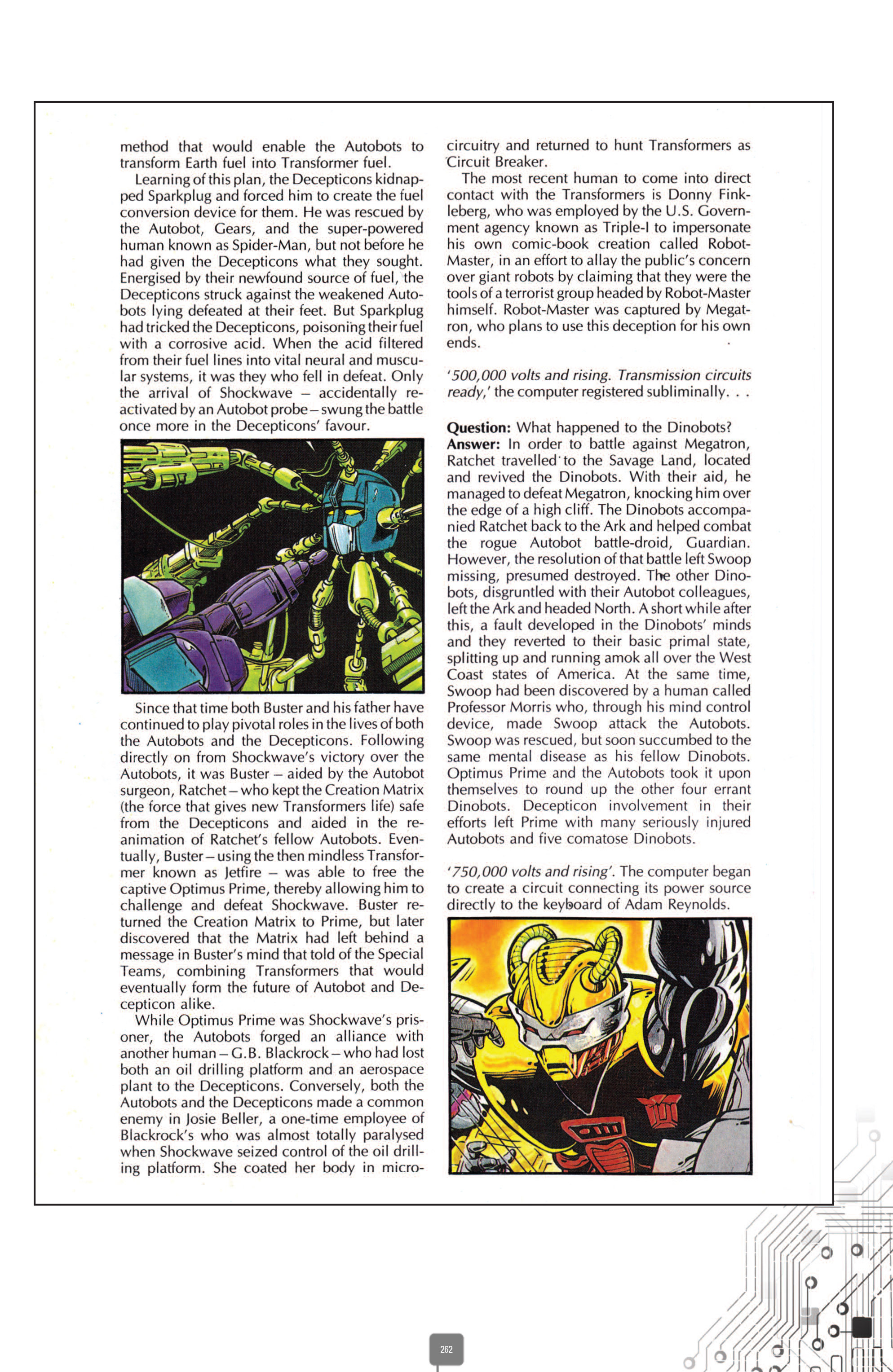 Read online The Transformers Classics UK comic -  Issue # TPB 2 - 263