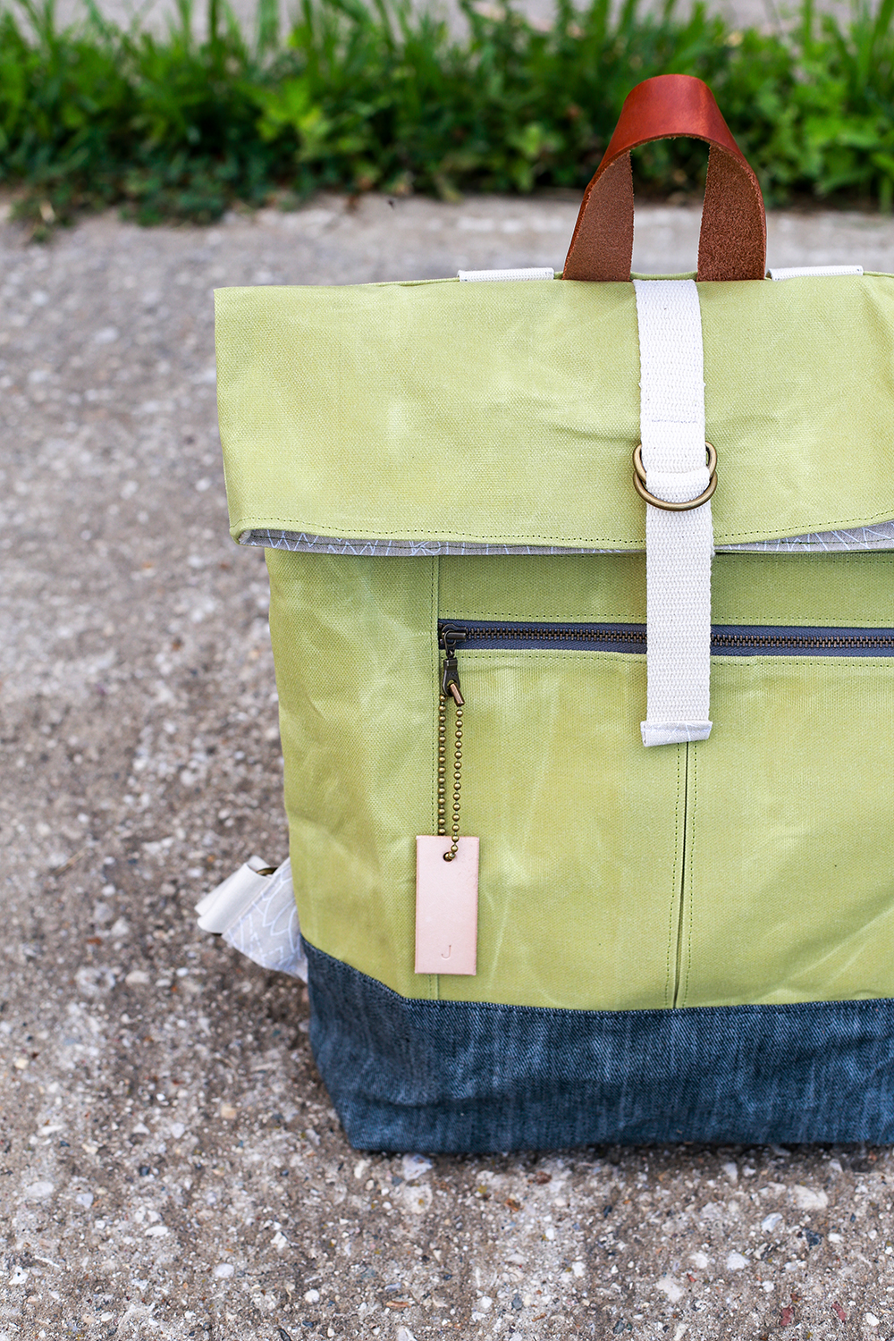 In Color Order: Waxed Canvas Backpack