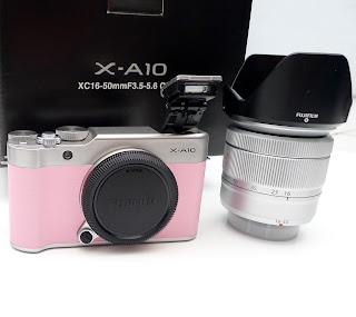 Kamera Mirrorless Fujifilm X-A10 ( Fullset )