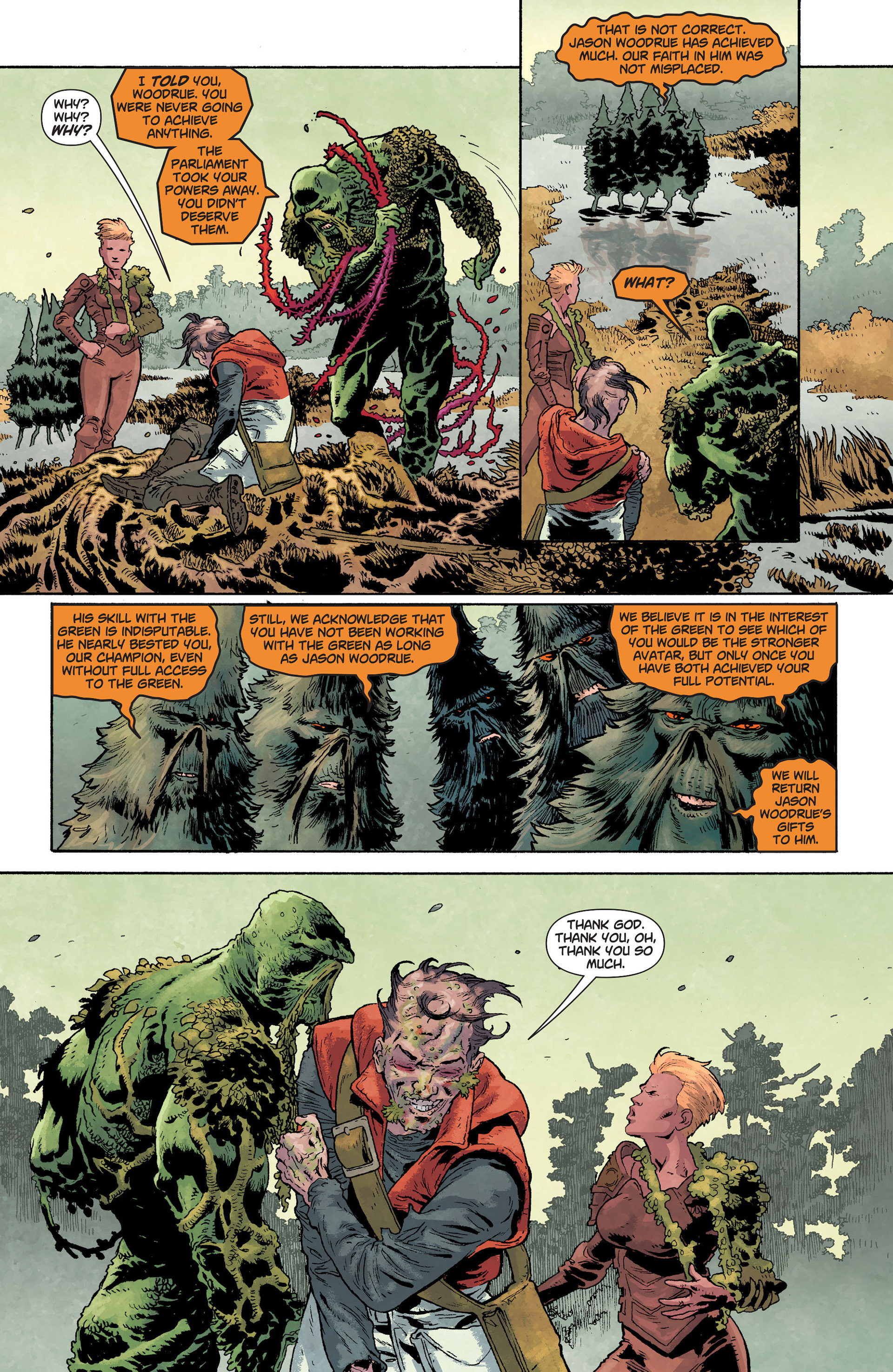 Read online Swamp Thing (2011) comic -  Issue #24 - 20