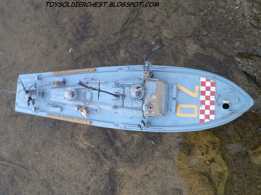 Toy Soldier Chest Airfix RAF Air Sea Rescue Launch boat 172 A05281 R.A.F.