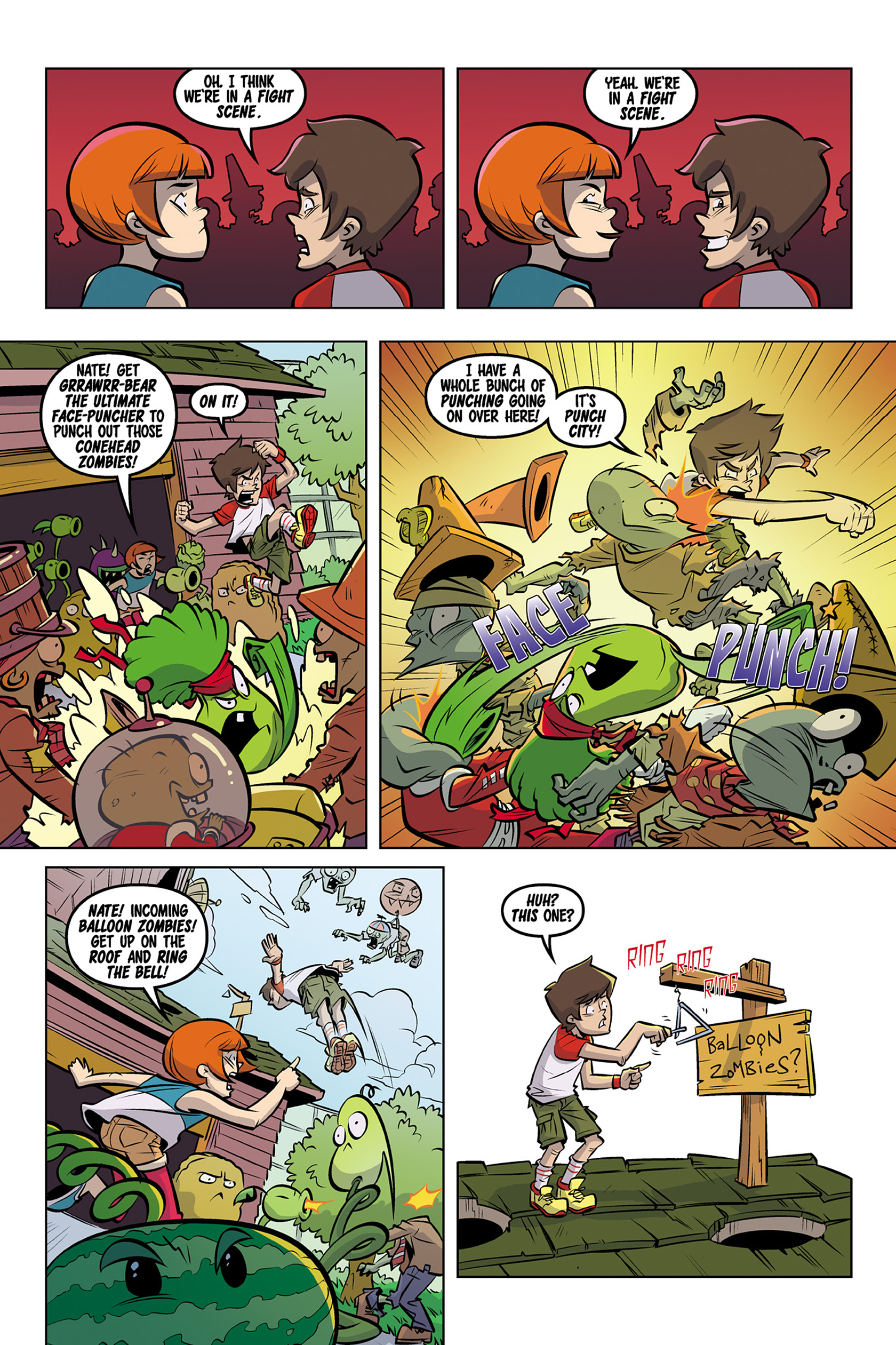 Read online Plants vs. Zombies: Timepocalypse comic -  Issue #6 - 6