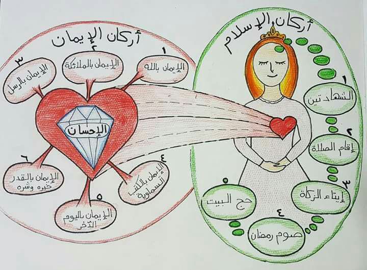 Mini Muslim مرتبة الإيمان والإسلام والإحسان اليوم التاسع في منهج الحجرات