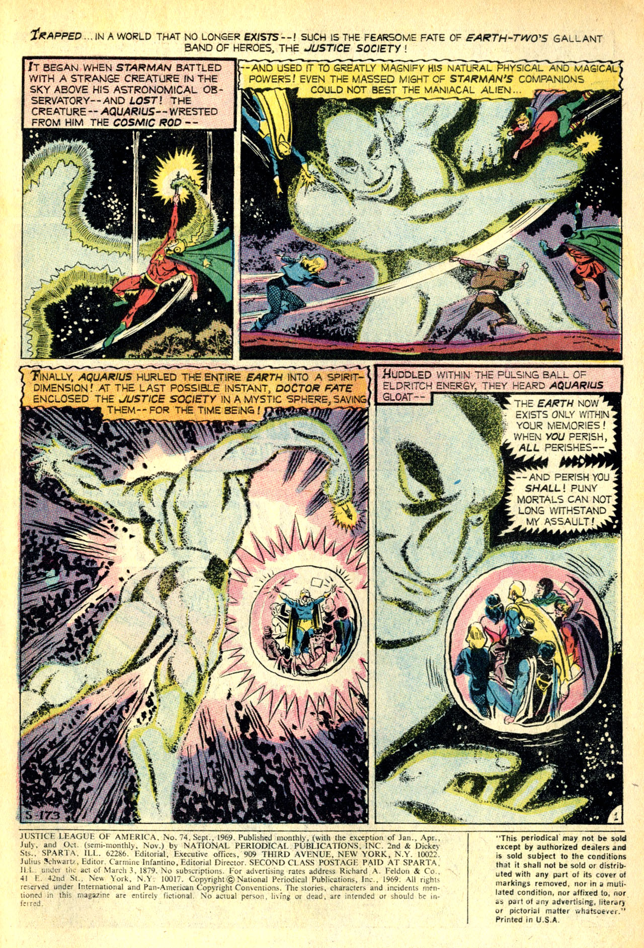 Justice League of America (1960) 74 Page 2