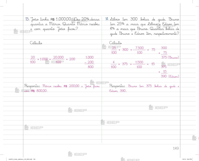 CADERNO DO FUTURO 5 ANO MATEMÁTICA ENSINO FUNDAMENTAL