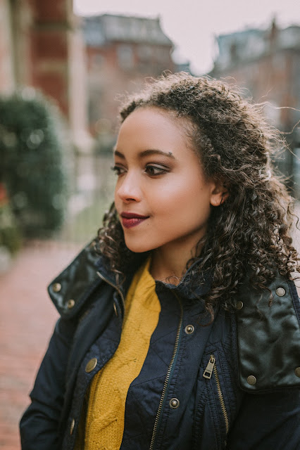 Pretty biracial girl