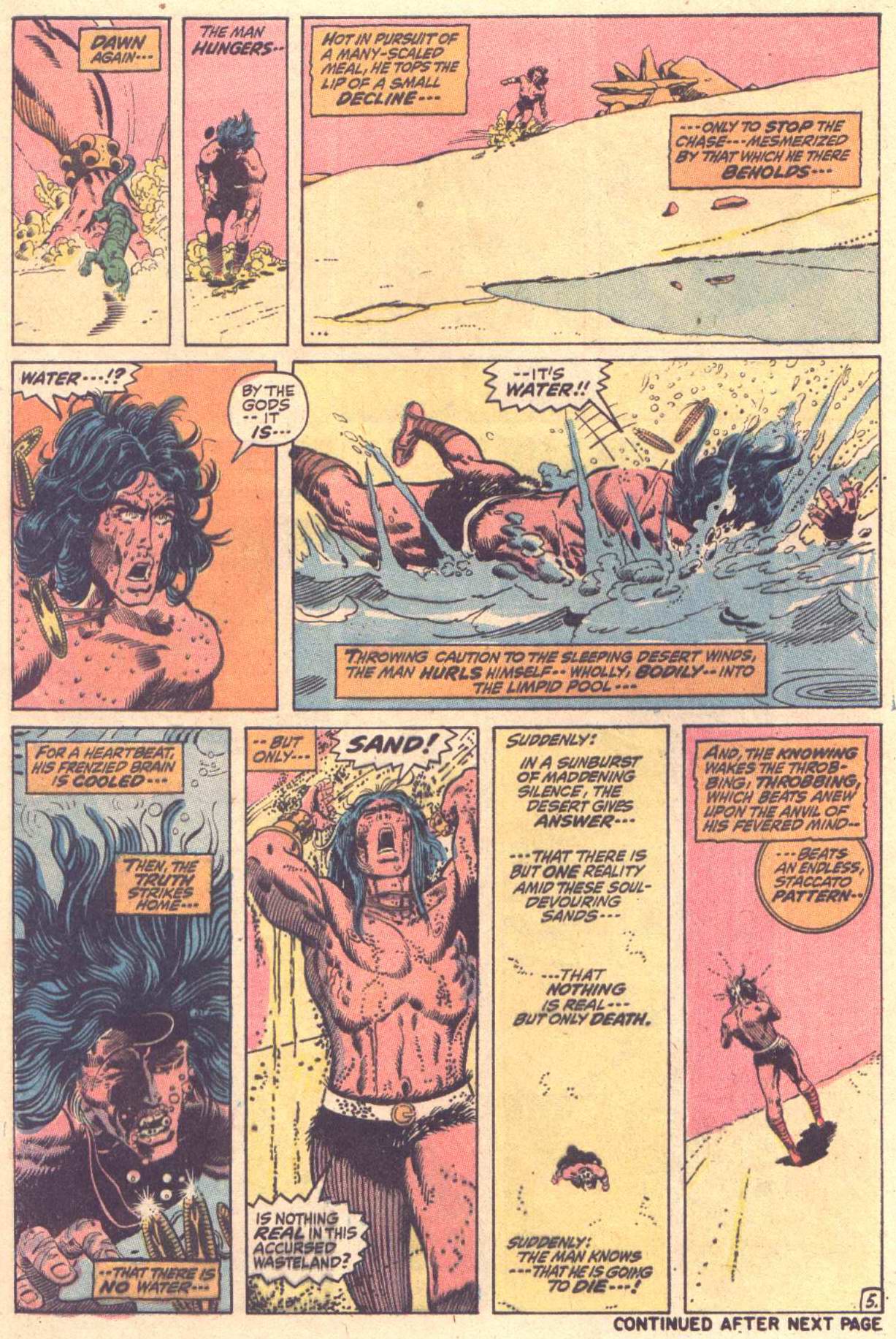 Read online Conan the Barbarian (1970) comic -  Issue #13 - 6