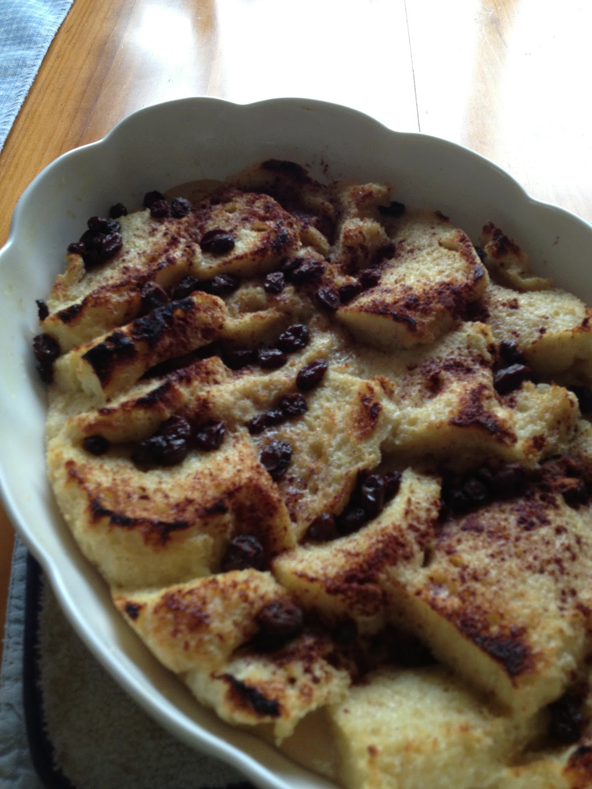 Crafty's Cafe Bread and Butter Pudding with Whiskey Sauce