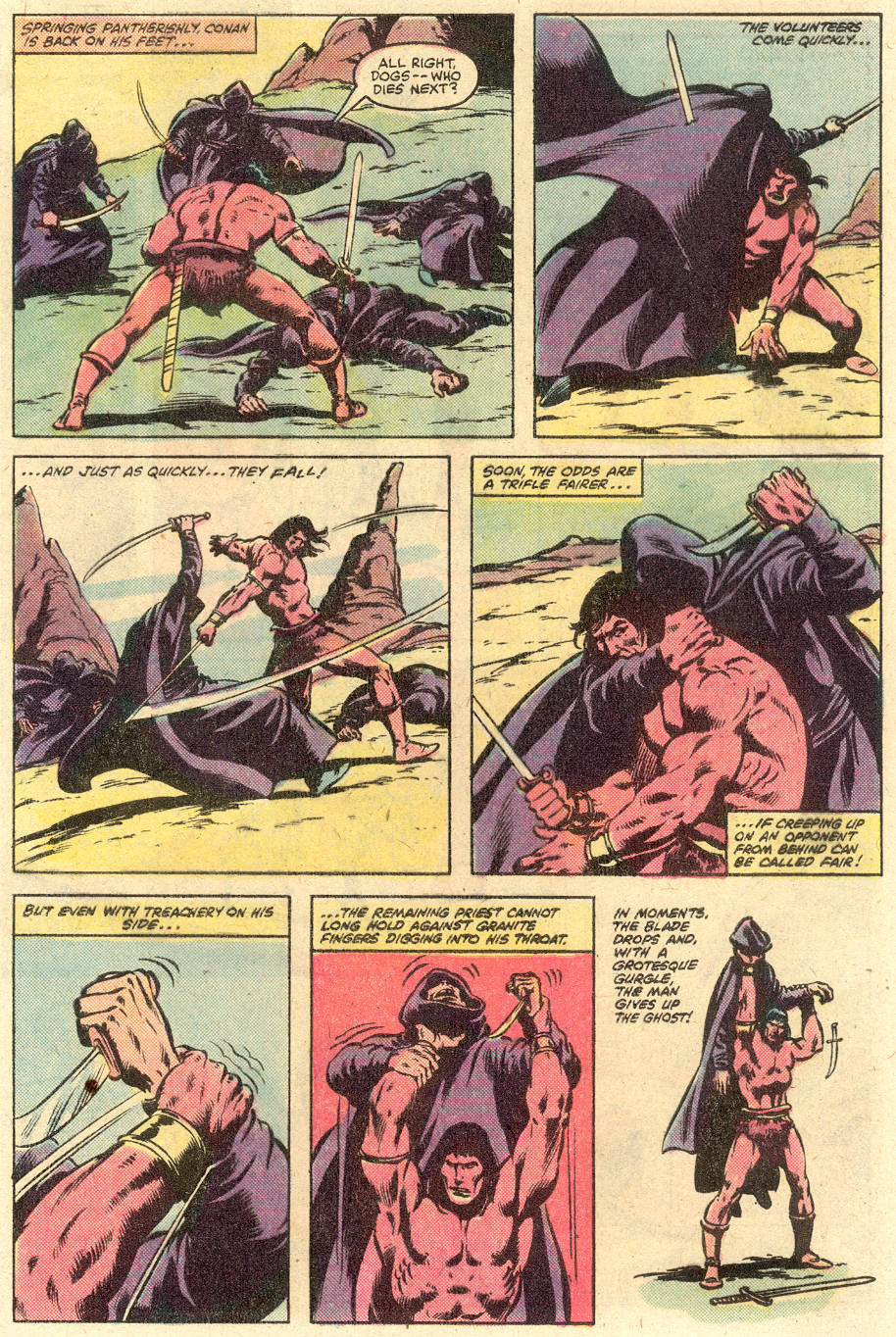 Read online Conan the Barbarian (1970) comic -  Issue #126 - 6