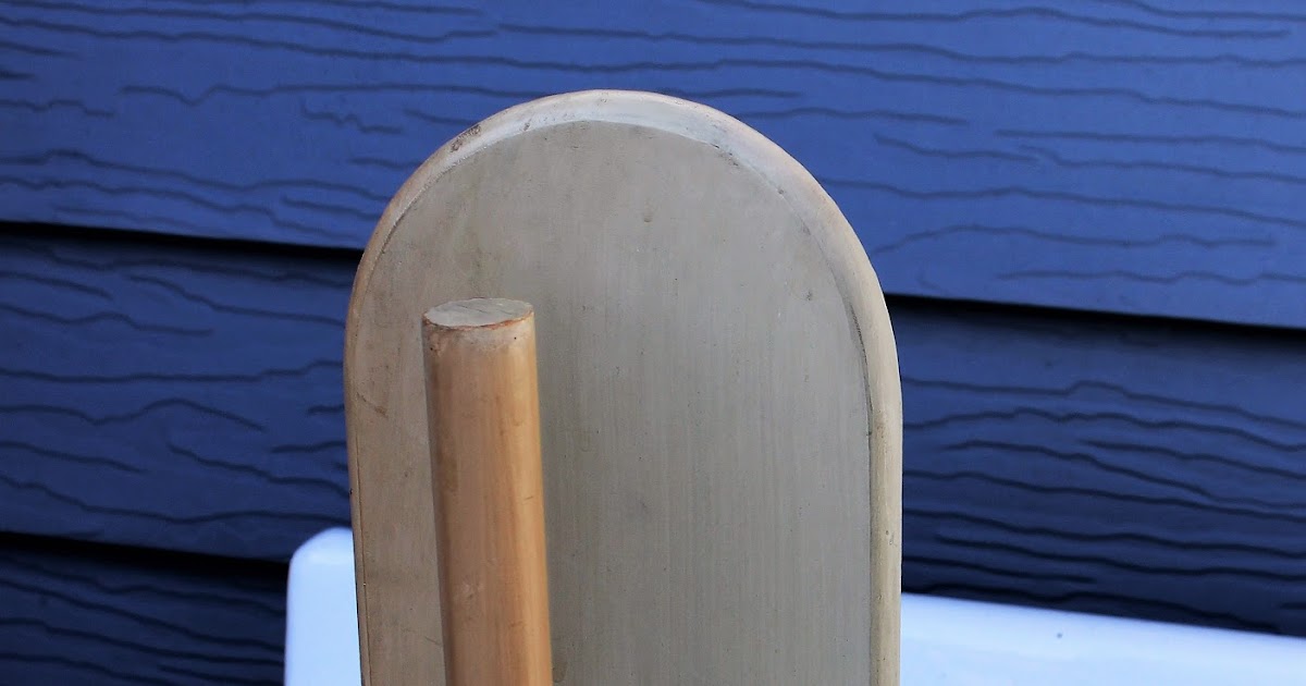 Thrift Shop Paper Towel Holder Repurposed as Rustic Christmas Decor Organized Clutter