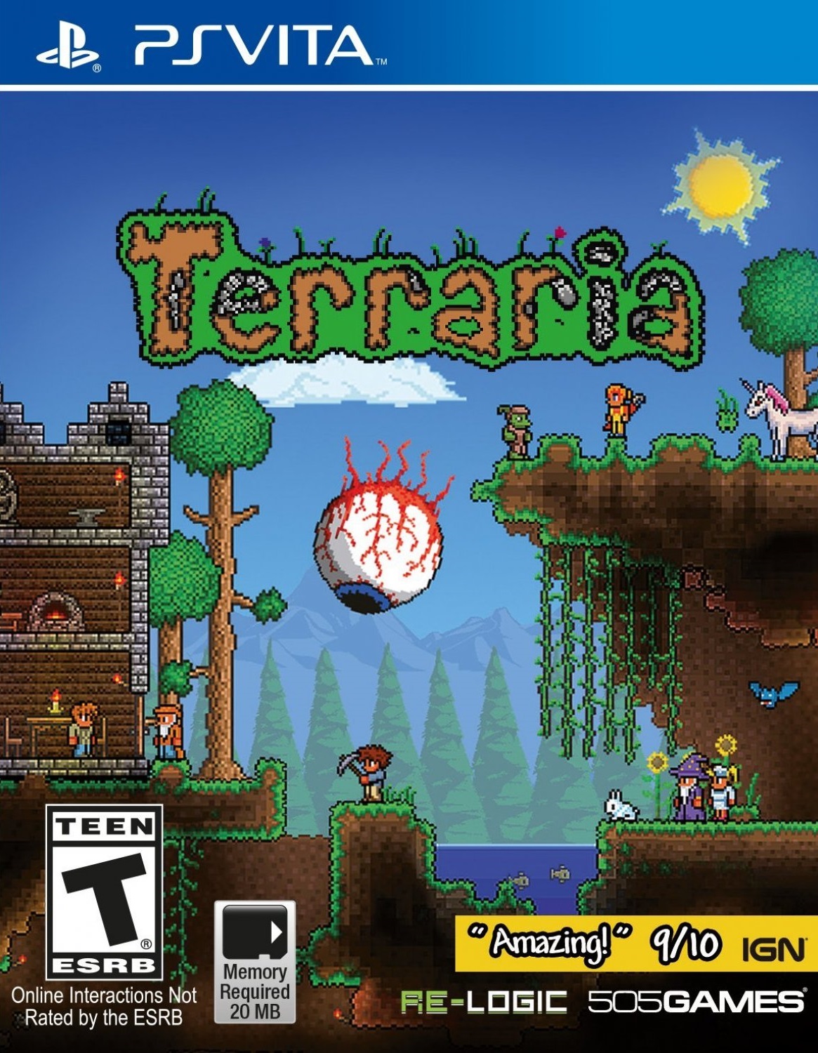 Terraria [UPDATE][PSVita][USA][HENkaku][Mega] Games Ps Vita VPK