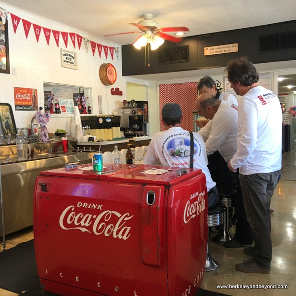 interior of MidPoint Cafe on Route 66 Historic District in Adrian, Texas interior of MidPoint Cafe on Route 66 Historic District in Adrian, Texas
