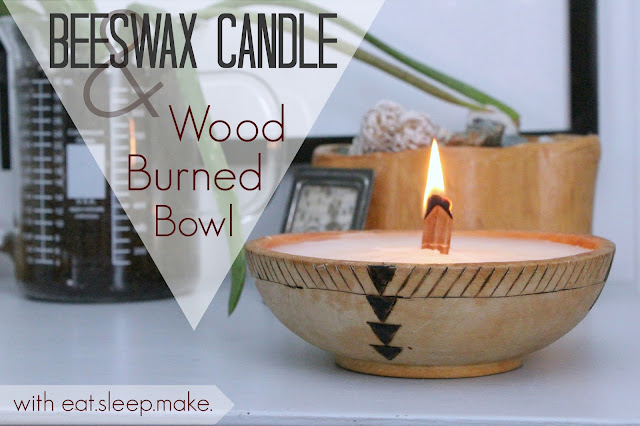 How to Make a Dough Bowl Candle - 2 Bees in a Pod
