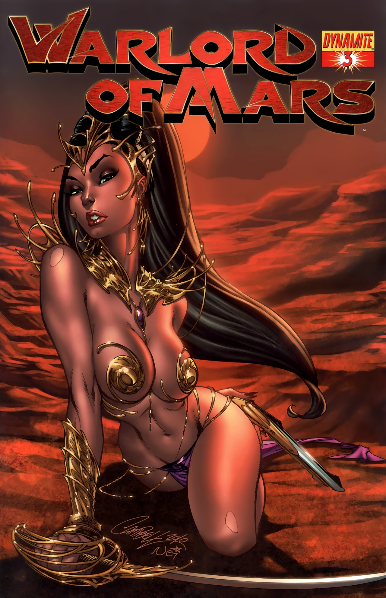 Read online Warlord of Mars comic -  Issue #3 - 1