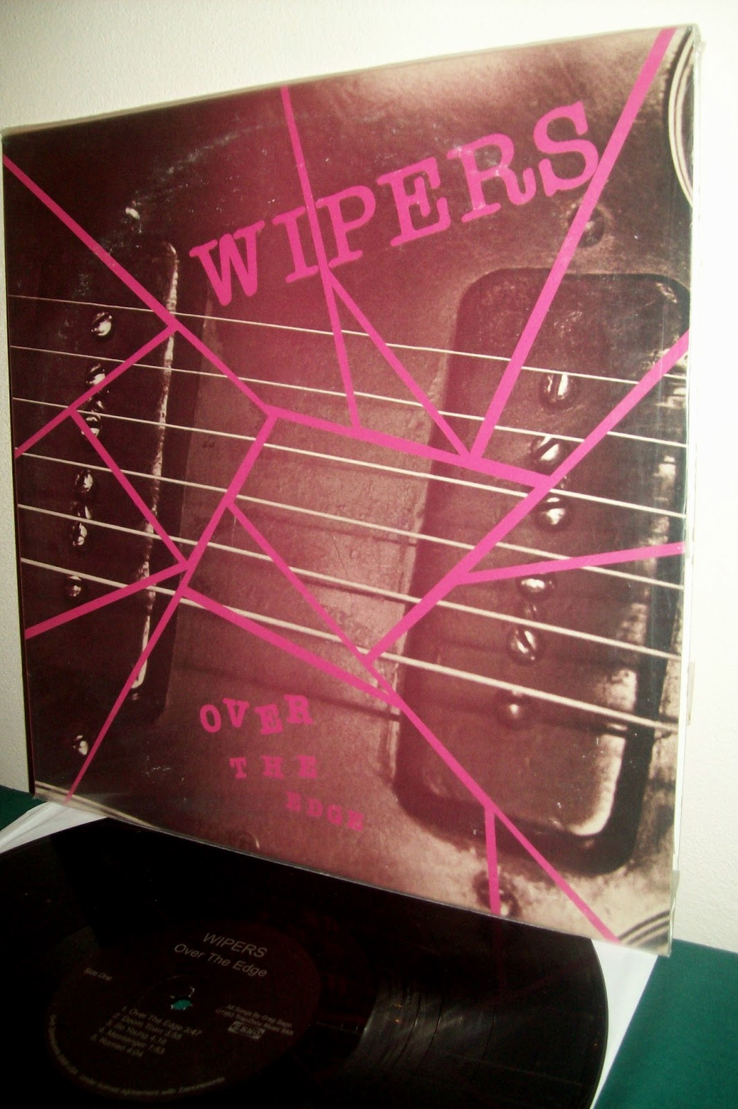 Expectador Wipers Over the Edge LP (Jackpot Records)
