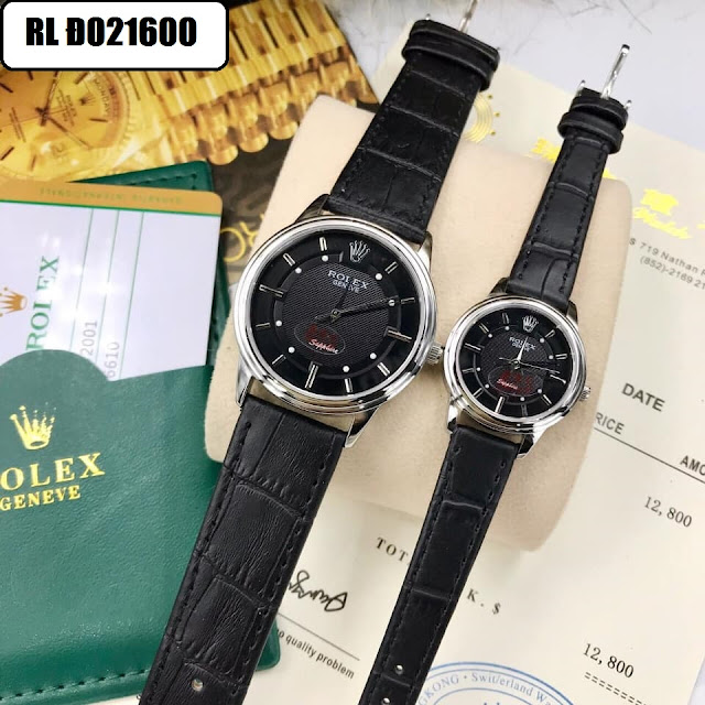 Đồng hồ dây da Rolex Đ021600