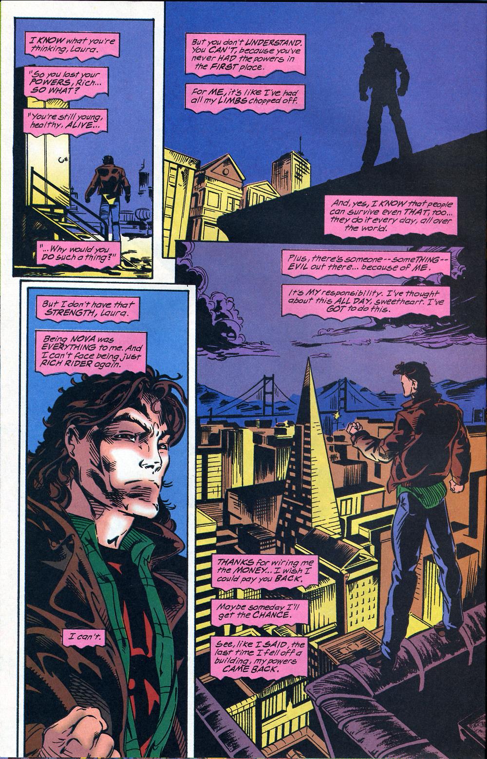 Read online Nova (1994) comic -  Issue #18 - 21