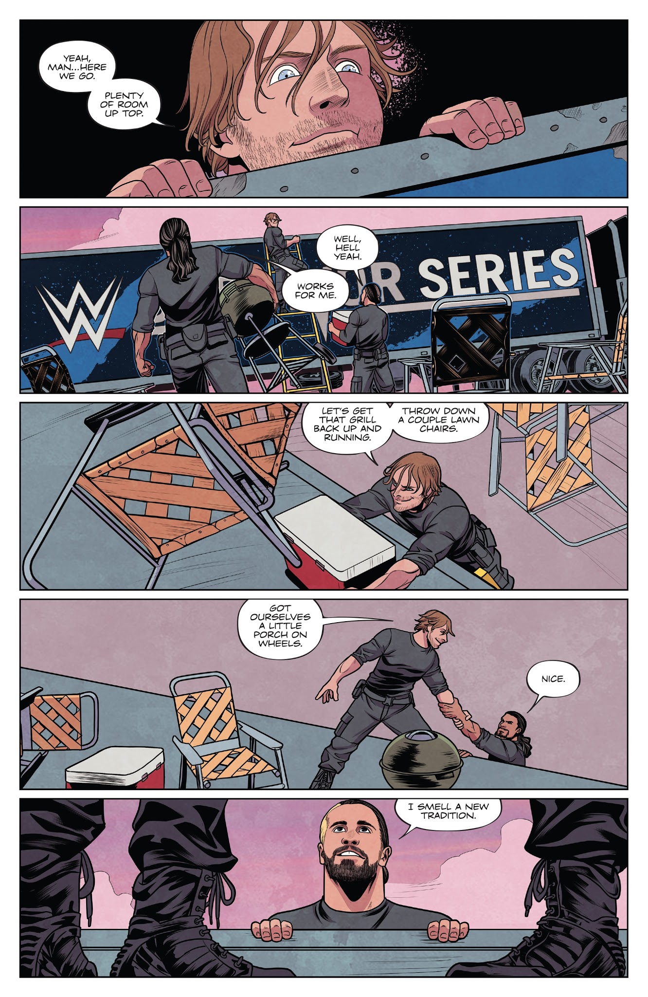 Read online WWE comic -  Issue #12 - 18