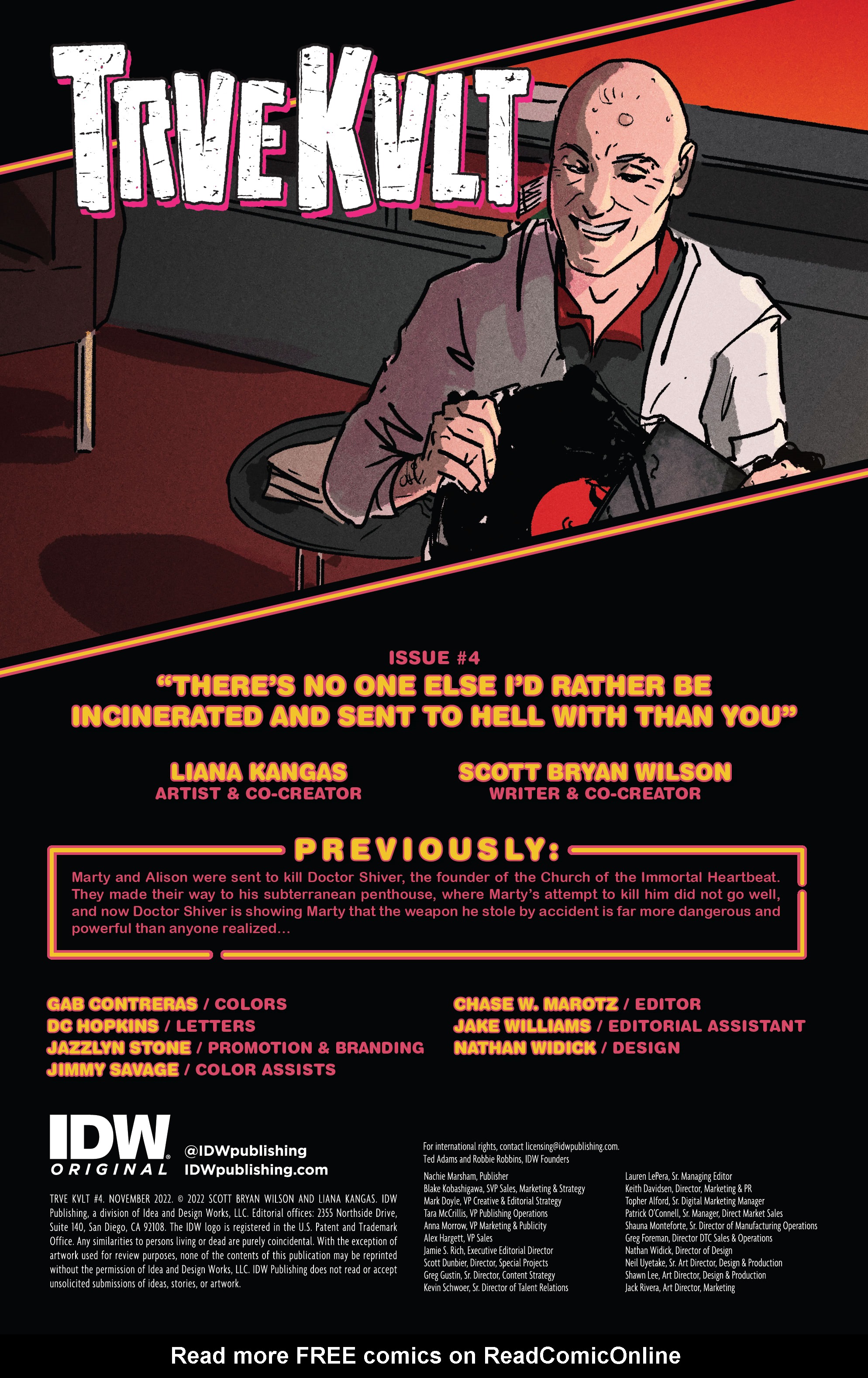 Read online Trve Kvlt comic -  Issue #4 - 2