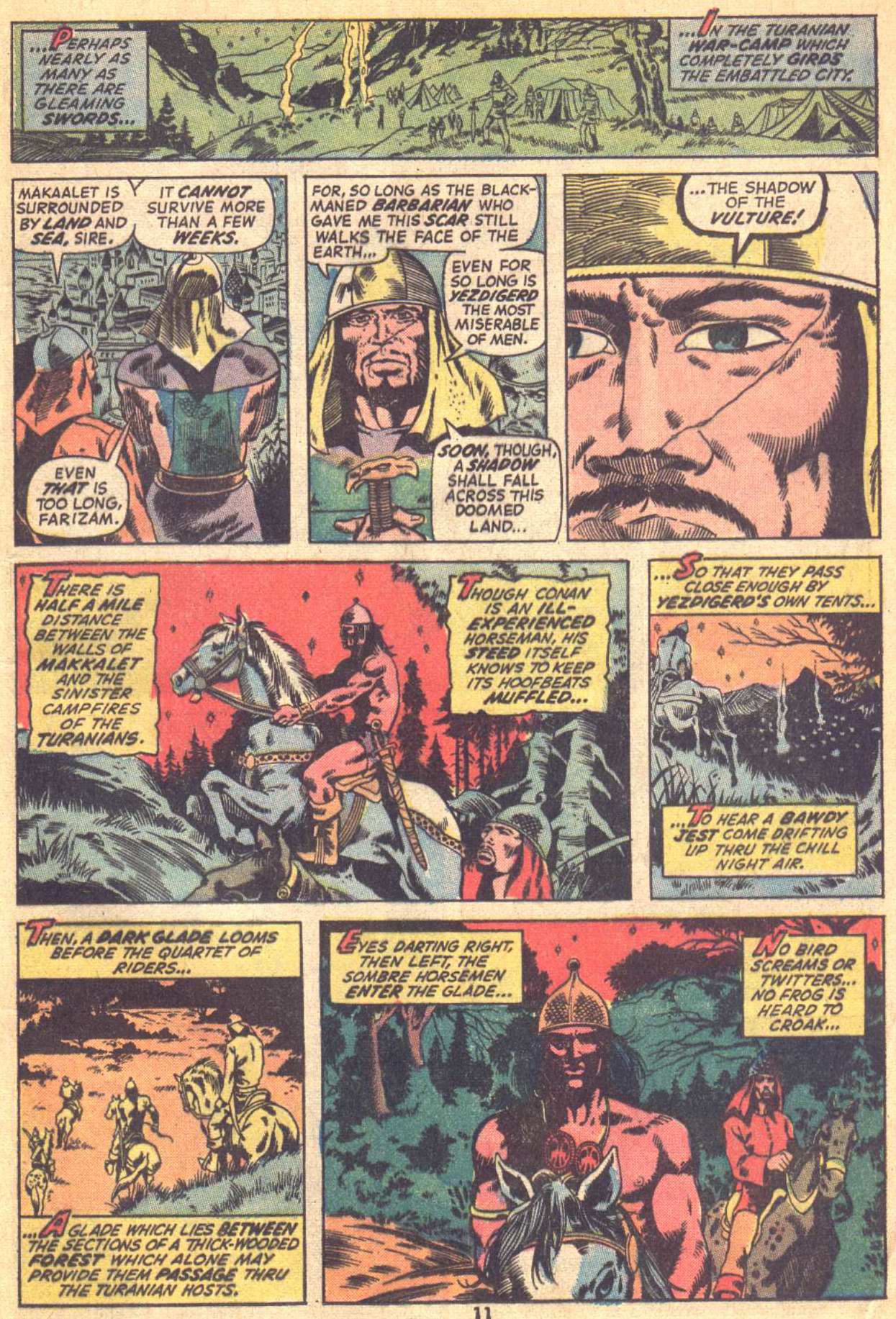 Read online Conan the Barbarian (1970) comic -  Issue #21 - 9