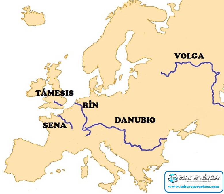 RÍOS Y LAGOS DE EUROPA