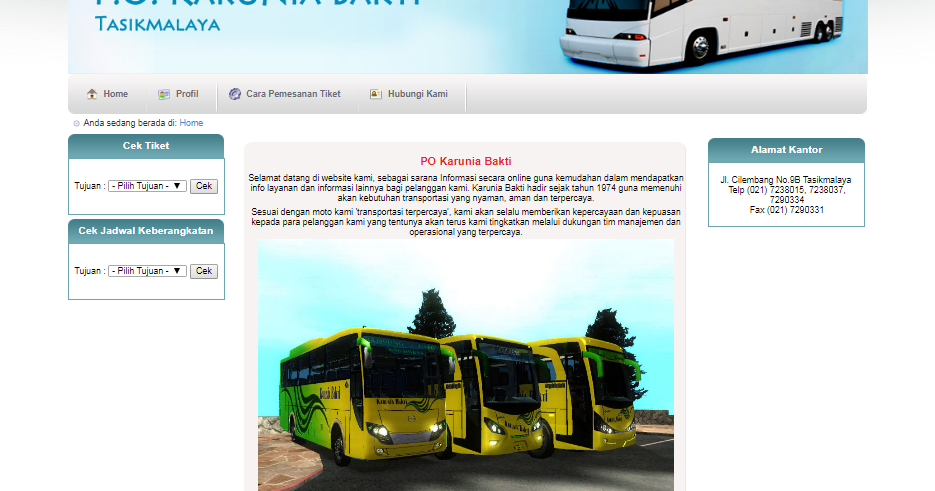 Free Download Source Code Pemesanan Tiket Bus Berbasis Web Free Download Source Code Pemesanan Tiket Bus Berbasis Web