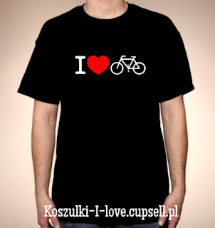Koszulka I love rower