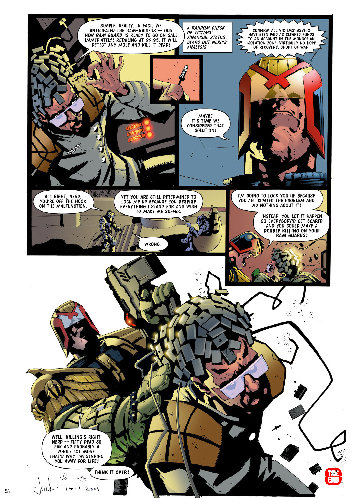 Read online Judge Dredd: The Complete Case Files comic -  Issue # TPB 33 (Part 1) - 60
