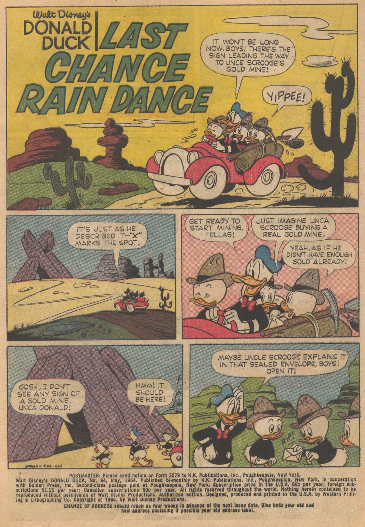 Read online Walt Disney's Donald Duck (1952) comic -  Issue #94 - 3