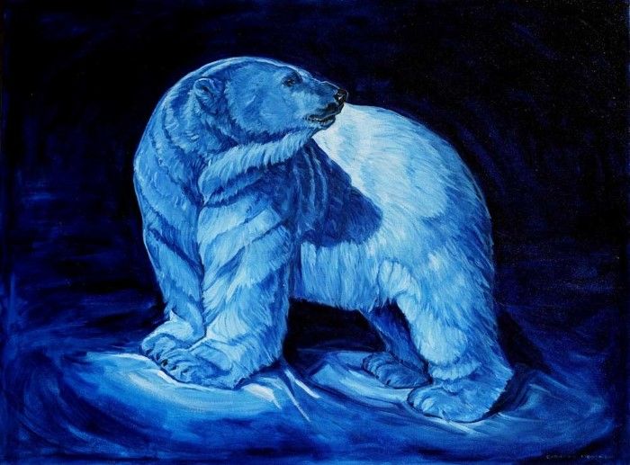 Белые медведи. Christine Montague