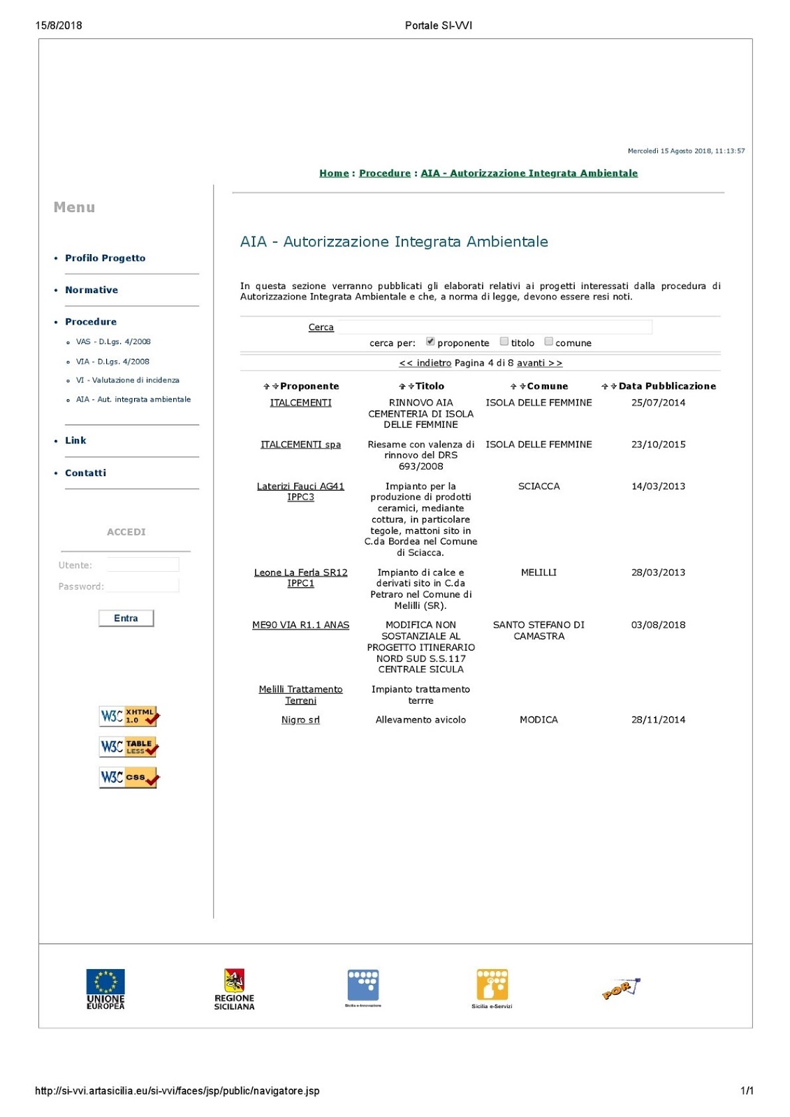 datazione retribuzione per piombo