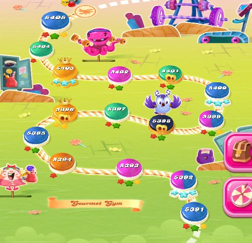 Candy Crush Saga level 5391-5405 Candy Crush Saga level 5391-5405