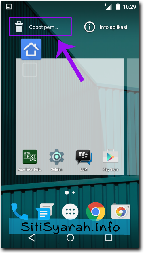 Cara cepat hapus aplikasi android lollipop