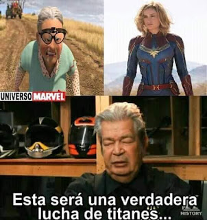 Memes de Capitana Marvel