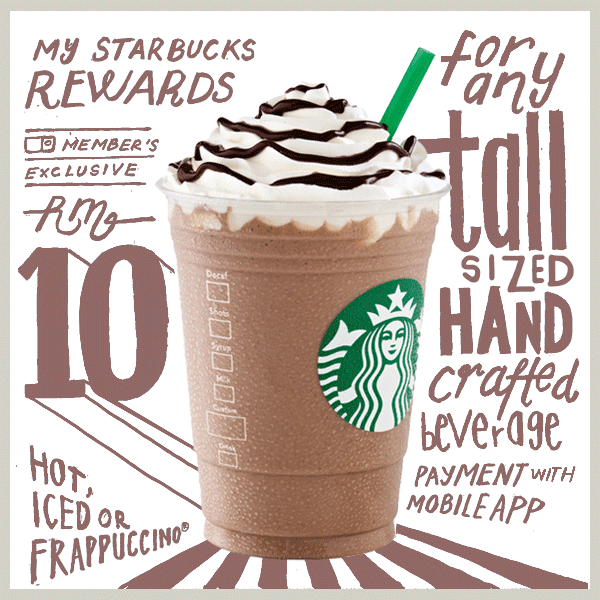 starbucks handcrafted beverage tall size rm10 grande rm11 venti size of drinks at starbucks