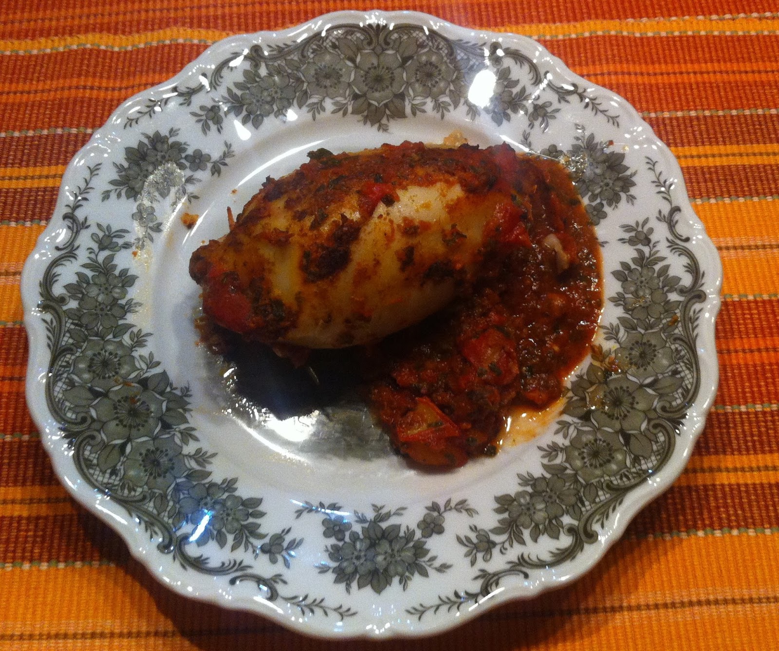 Wessels low carb Welt: Tintenfischtuben mit Hackfüllung