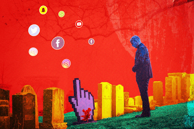What happens to your social media accounts when you die?