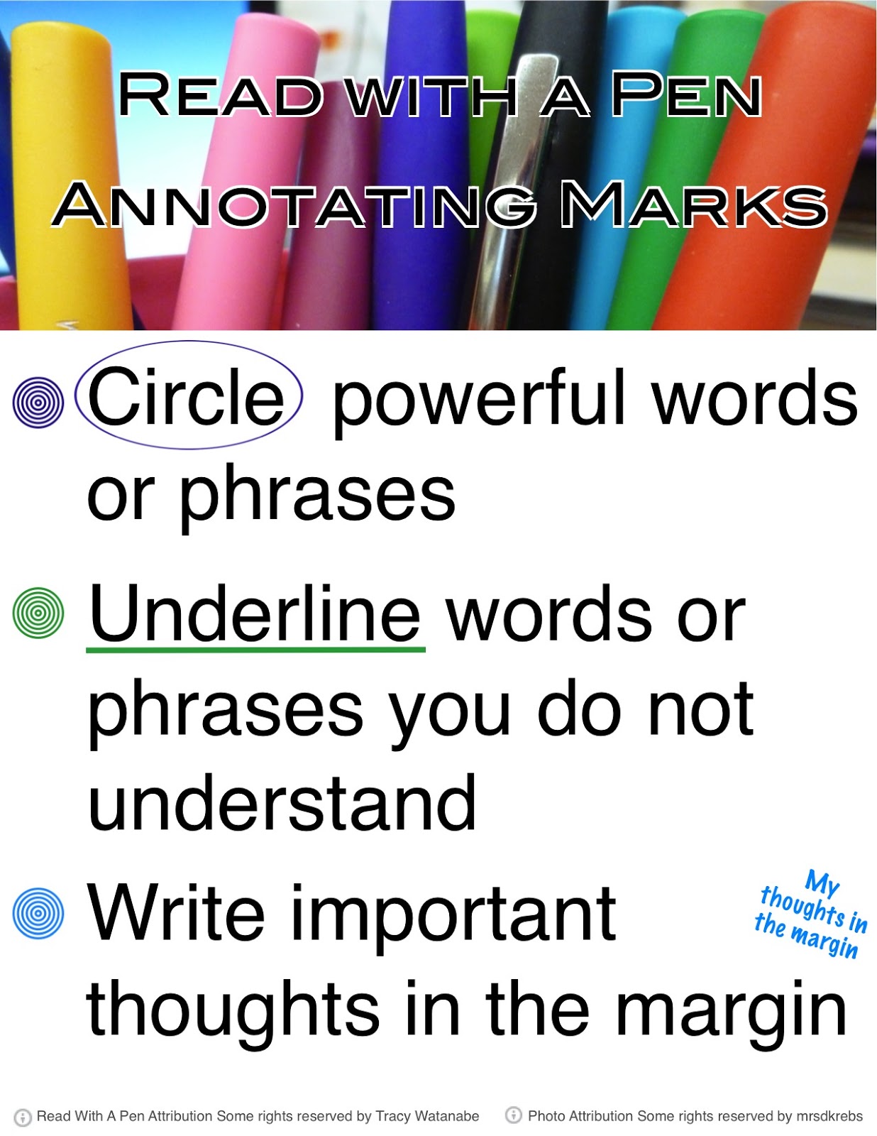 Reading with Your Pen (aka Annotating is Fun!) - CENTER FOR THE