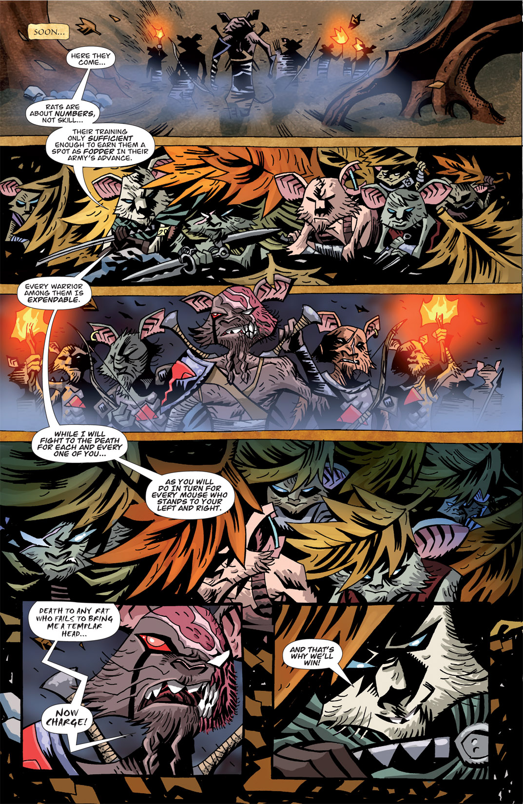 The Mice Templar Volume 3: A Midwinter Night's Dream issue 1 - Page 19