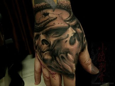 3D Tattoo Hand