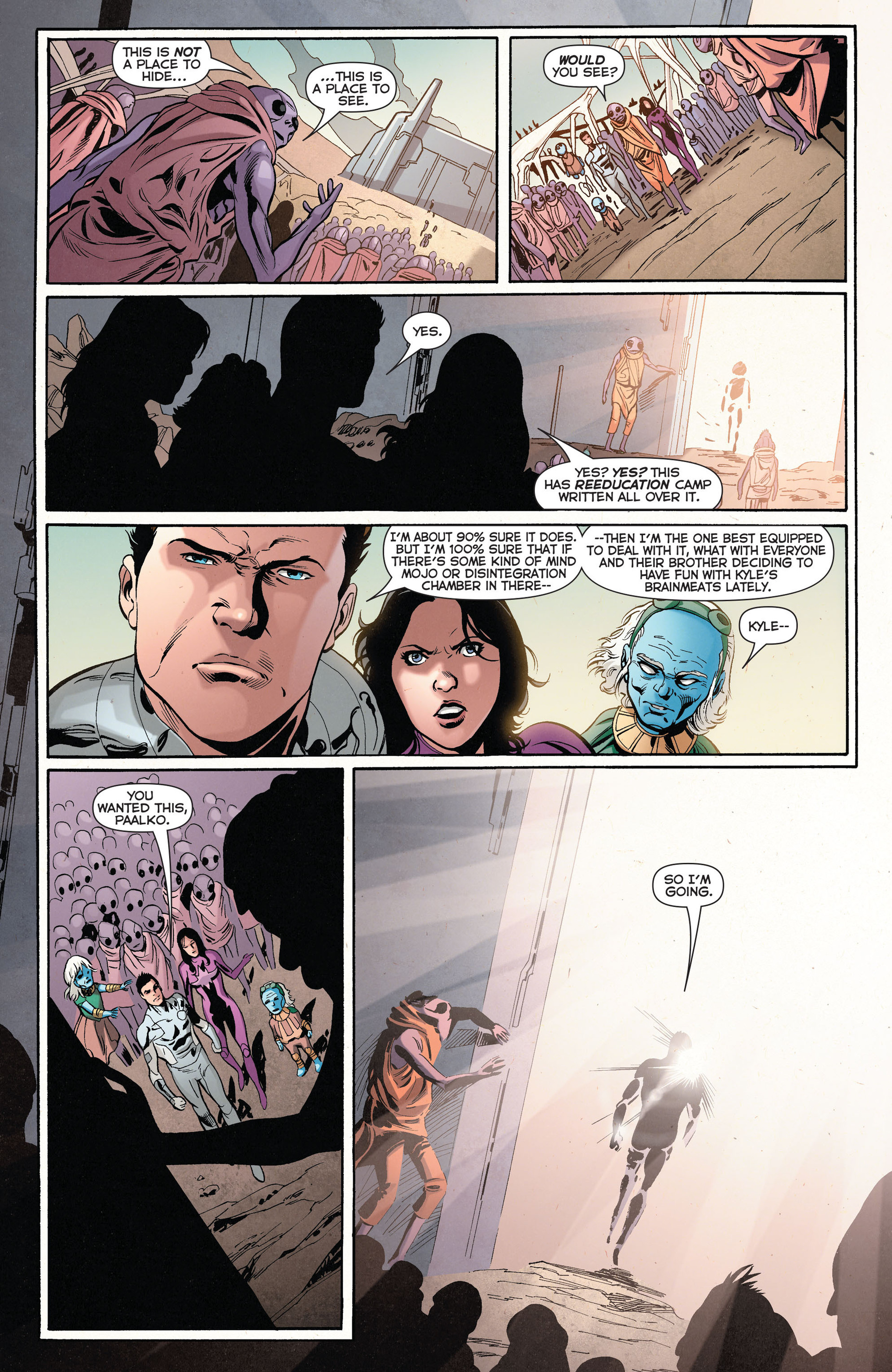 Read online Green Lantern: New Guardians comic -  Issue #25 - 13