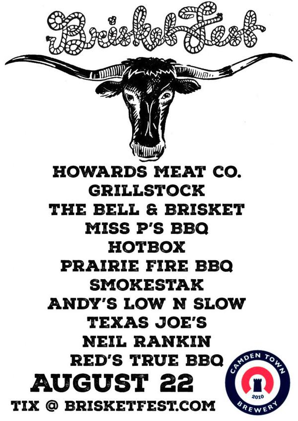 London Popups BrisketFest 2015 at the Camden Town Brewery