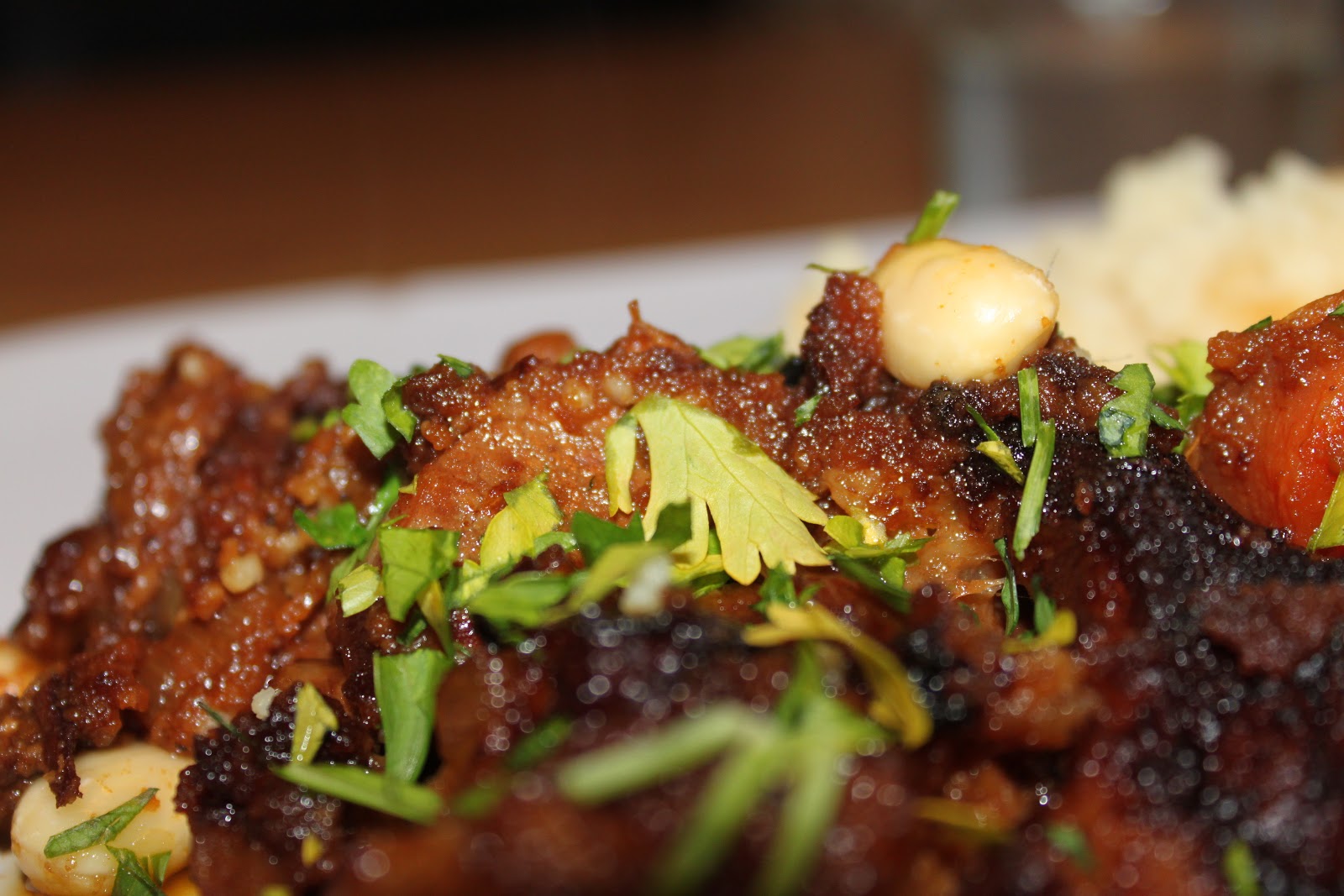 Easy English Eating Lamb, Prune and Almond Tagine