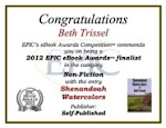 2012 EPPIC eBOOK AWARD FINALIST
