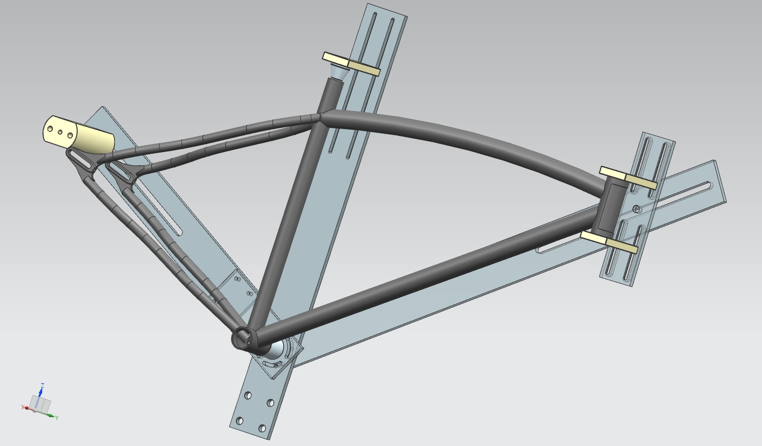 DMO Frameworks The DMO bike frame jig Mk2.......