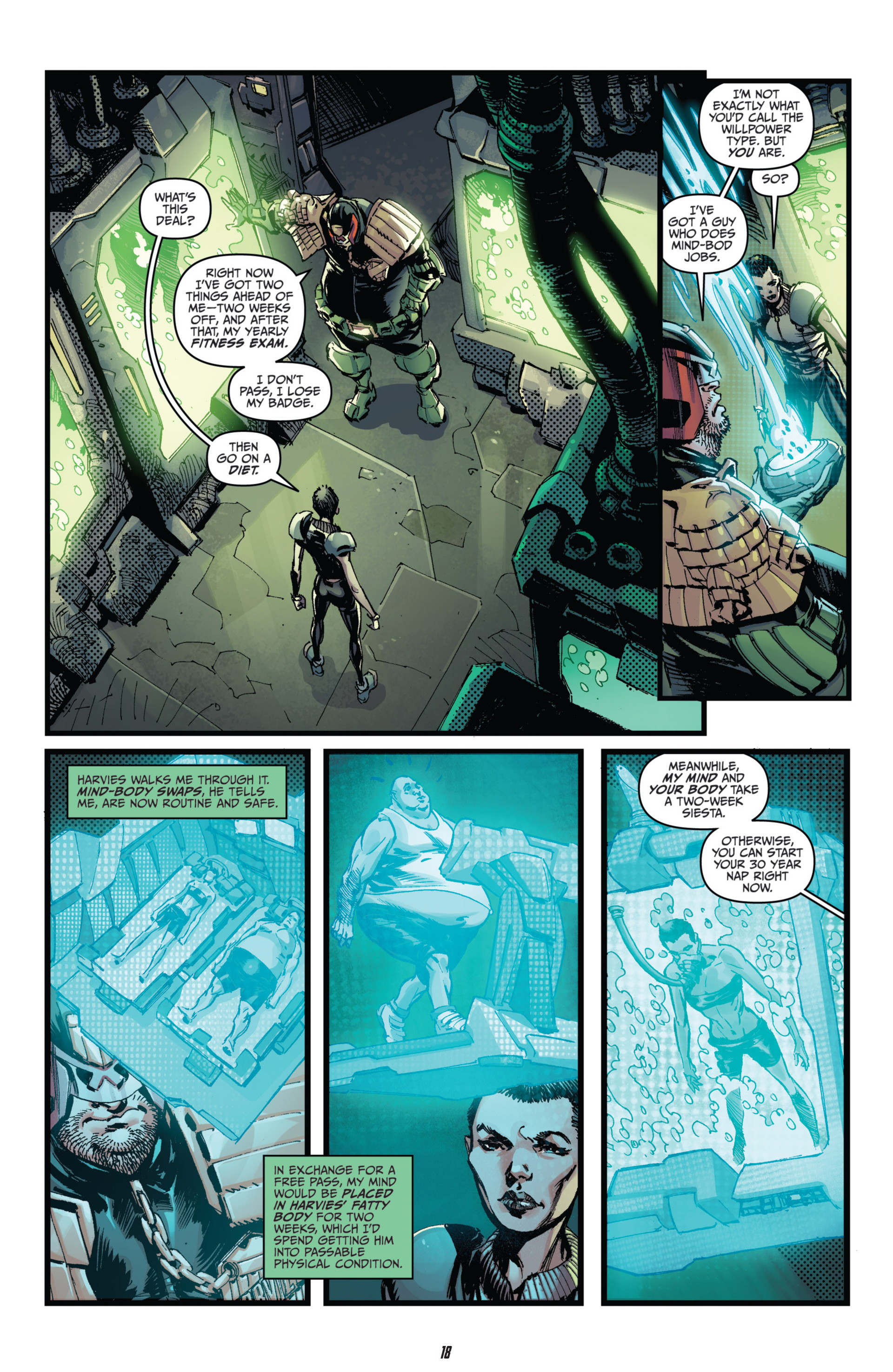 Read online Judge Dredd (2012) comic -  Issue #14 - 18