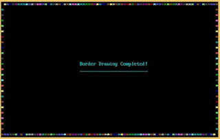 Let us C: Simple Animation - Drawing Border using C Program