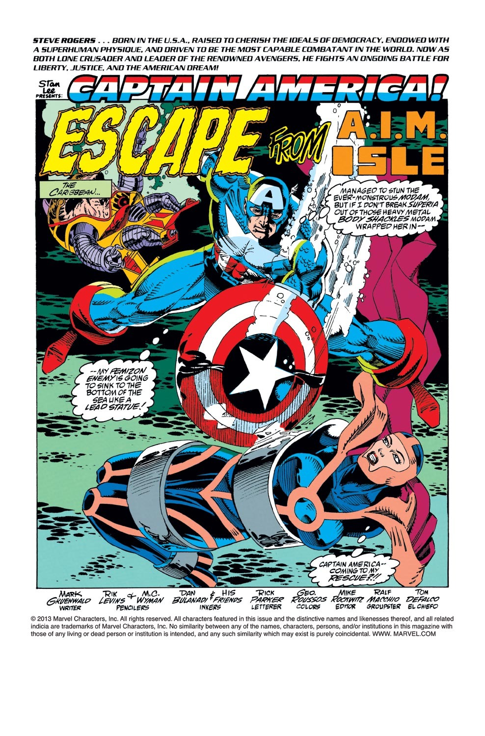 Captain America (1968) Issue #414 #363 - English 2