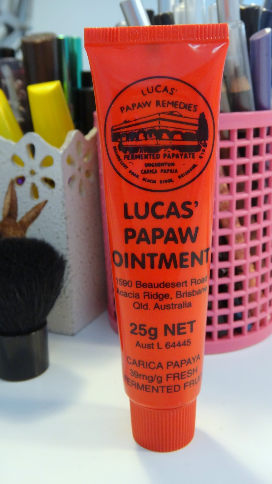 Make4U Lucas Papaw de pomada à Lip Balm