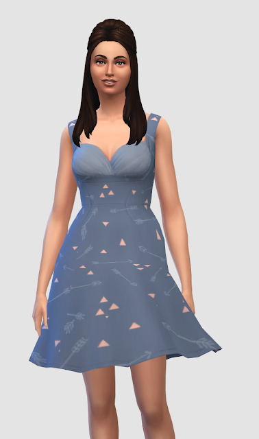Sims 4 CC's - The Best: RC - Oh Honey Dress by ChiLlis Sims